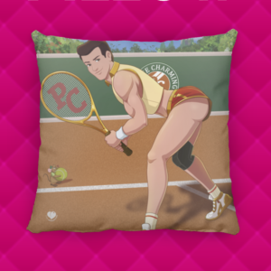Jocks Tennis Charming Pillow ()