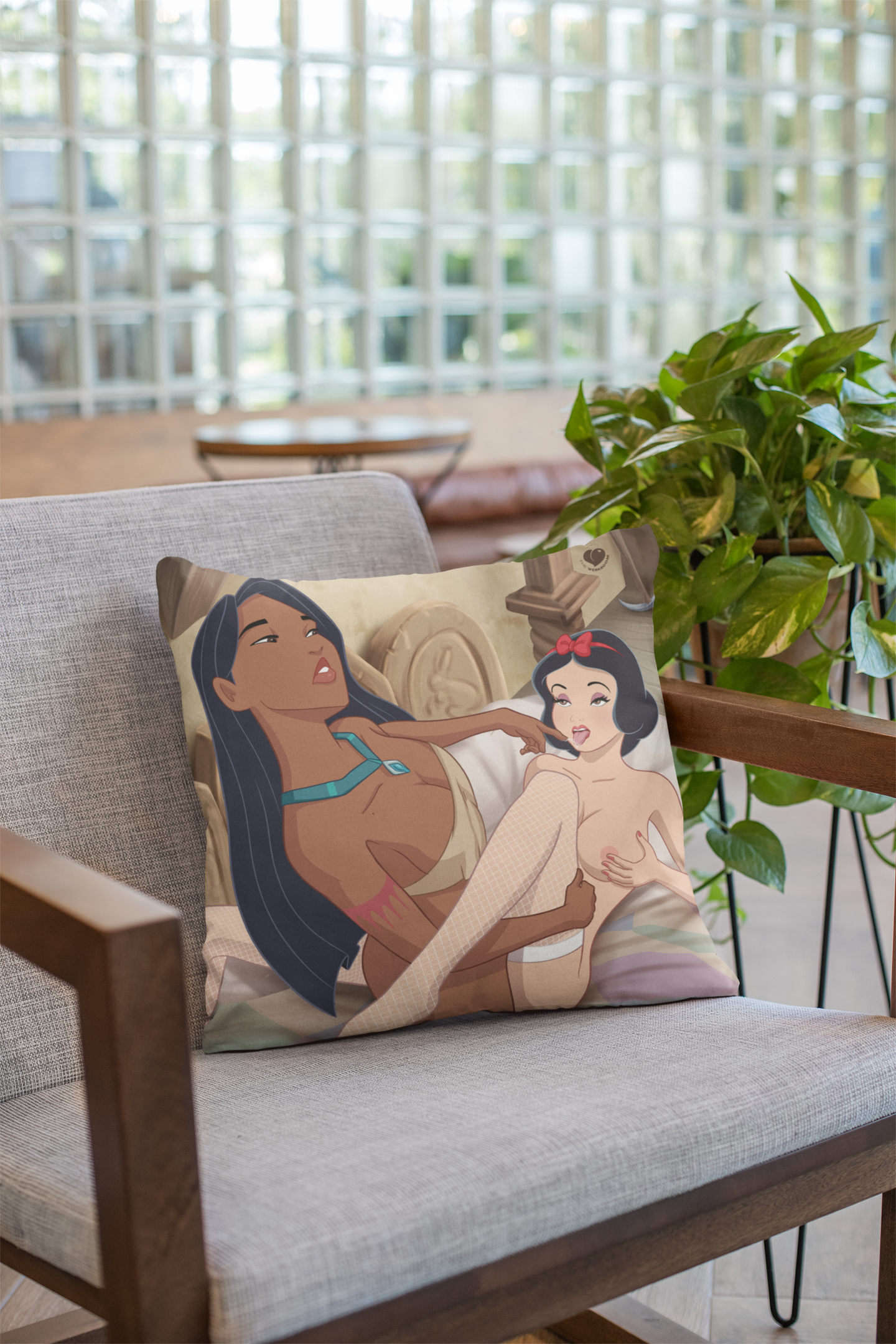 Mind Blowing Pocahontas Pillow ()