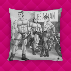 Prinsex of Finland Be a Man Pillow ()
