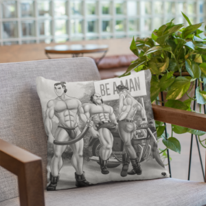 Prinsex of Finland Be a Man Pillow ()