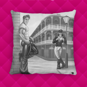 Prinsex of Finland Cruising in New Orleans Pillow ()