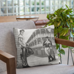 Prinsex of Finland Cruising in New Orleans Pillow ()