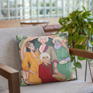 Special Edition Golden Villains Pillow ()