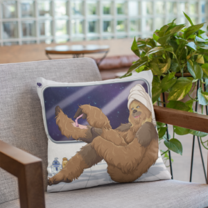 Star Baths Chewbacca Pillow ()