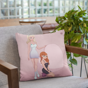 Limited Edition Love Frozen Pillow ()