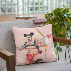 Limited Edition Mickey Cupid Pillow ()