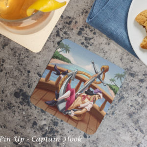 Villains Pin Up Captain Hook ()