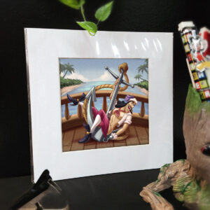 Villains Pin Up Captain Hook Mini