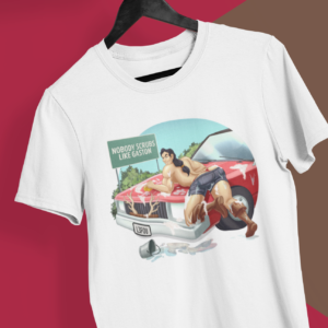 Villains Pin Up Gaston () copia