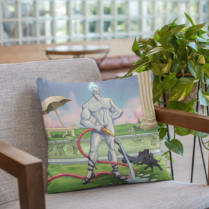 Villains Pin Up Hades Pillow ()