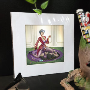 Villains Pin Up Lady Tremaine Mini