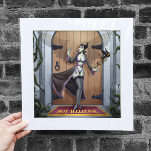 Villains Pin Up Maleficent Large