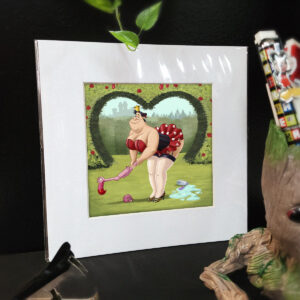 Villains Pin Up Queen of Hearts Mini