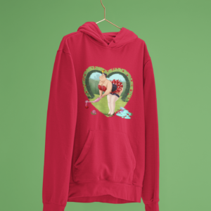 Villains Pin Up Queen of hearts ()