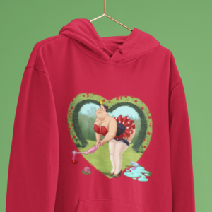 Villains Pin Up Queen of hearts () copia