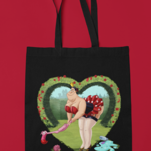 Villains Pin Up Queen of hearts ()