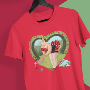 Villains Pin Up Queen of hearts () copia