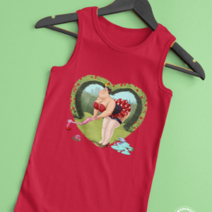 Villains Pin Up Queen of hearts ()