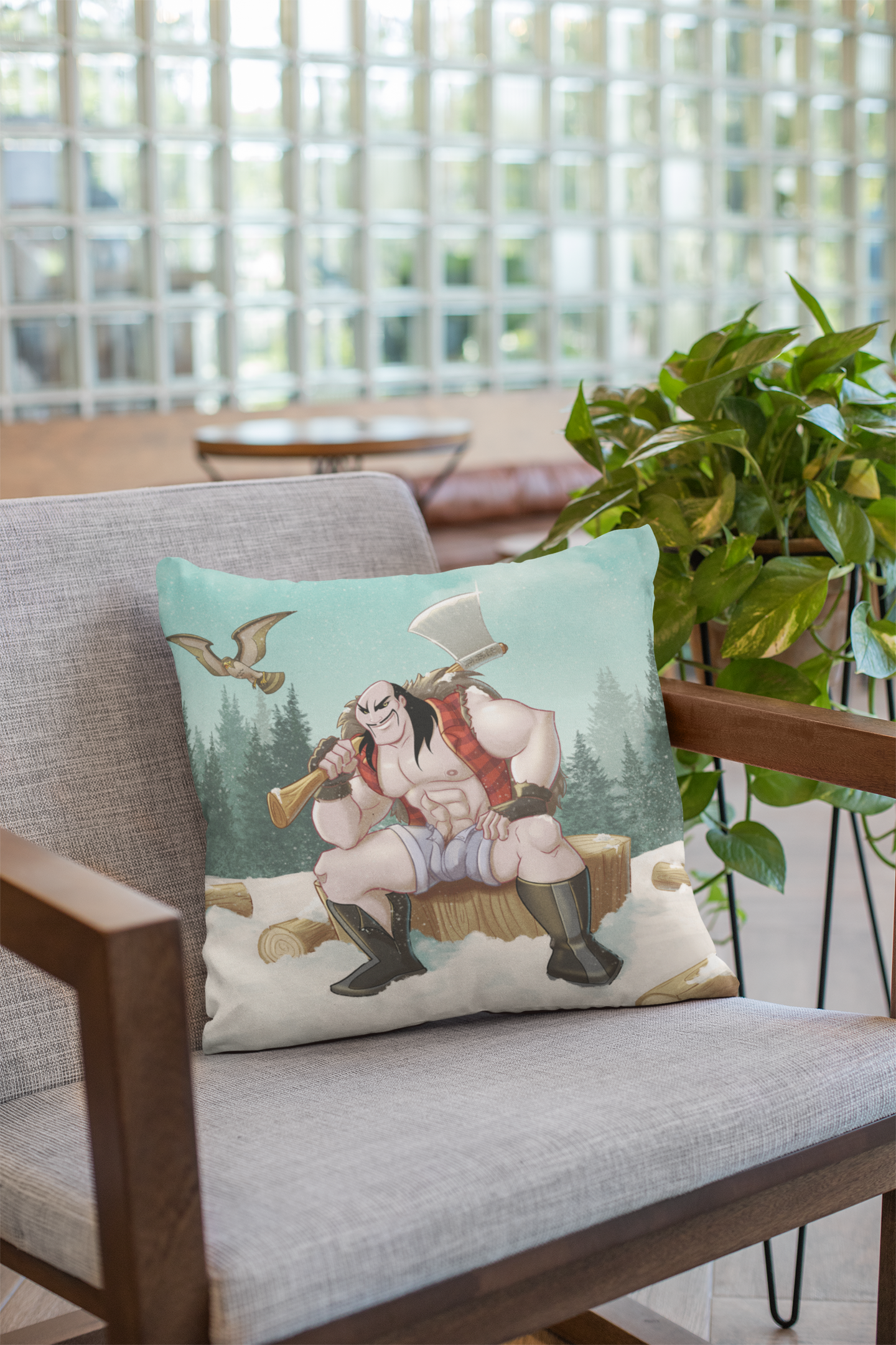 Villains Pin Up Shan Yu Pillow ()