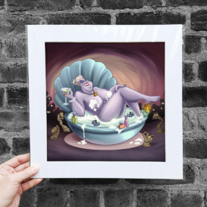 Villains Pin Up Ursula Large