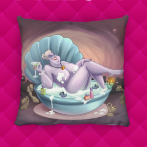 Villains Pin Up Ursula Pillow ()