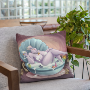 Villains Pin Up Ursula Pillow ()