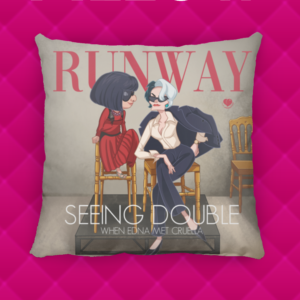 Magazines Runway Pillow ()