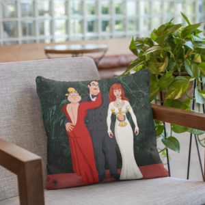 Special Edition Death Becomes Belle Pillow ()