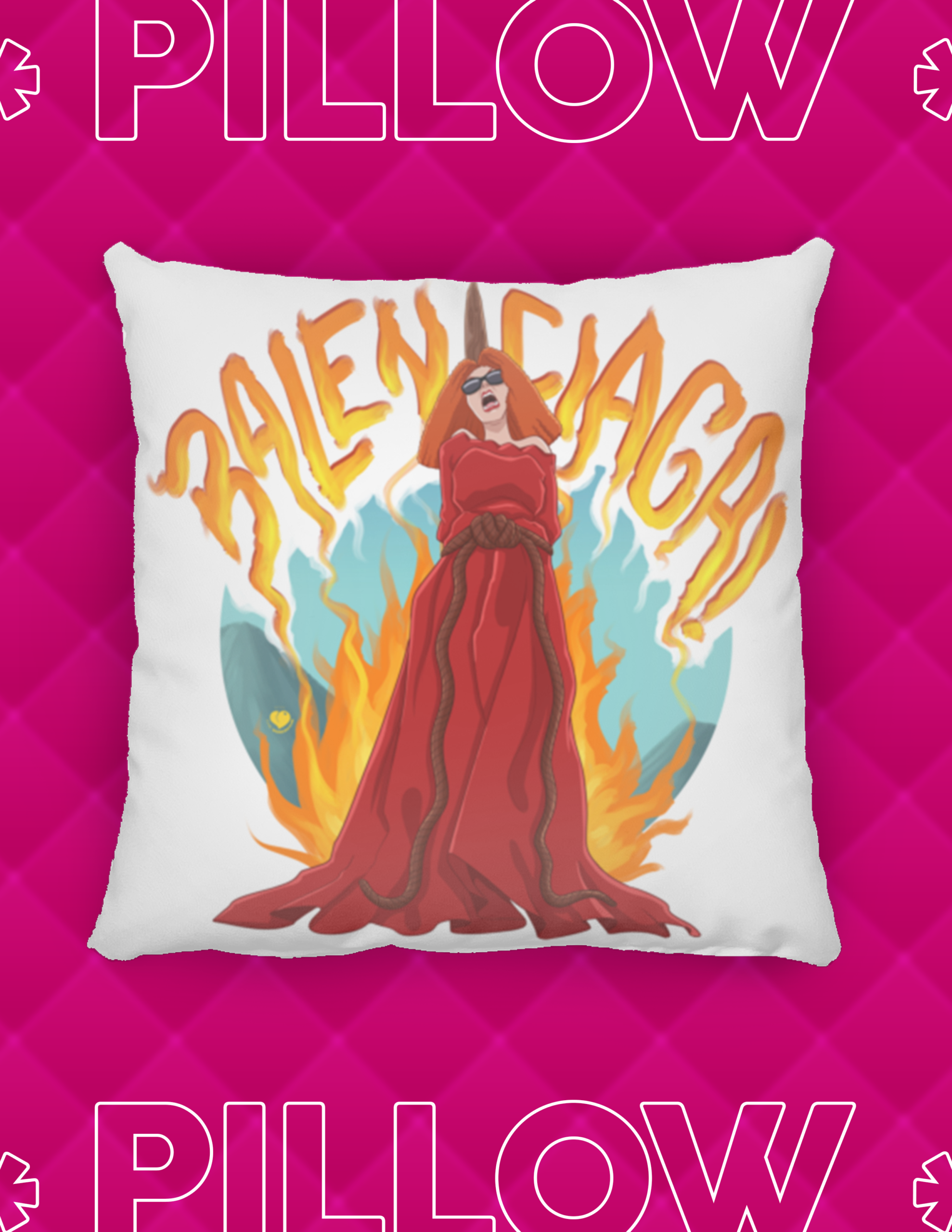 Special Edition Myrtle Balenciaga Pillow ()