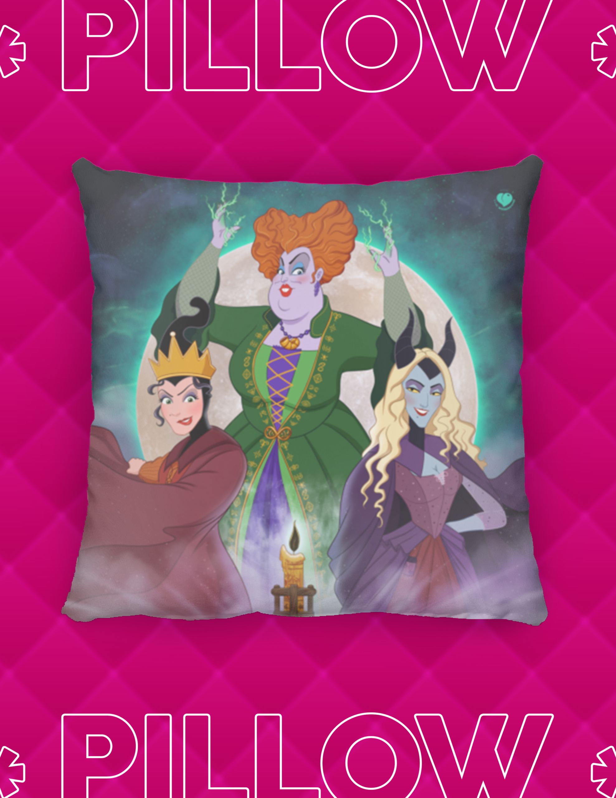 Special Edition Hocus Pocus Villains Pillow ()